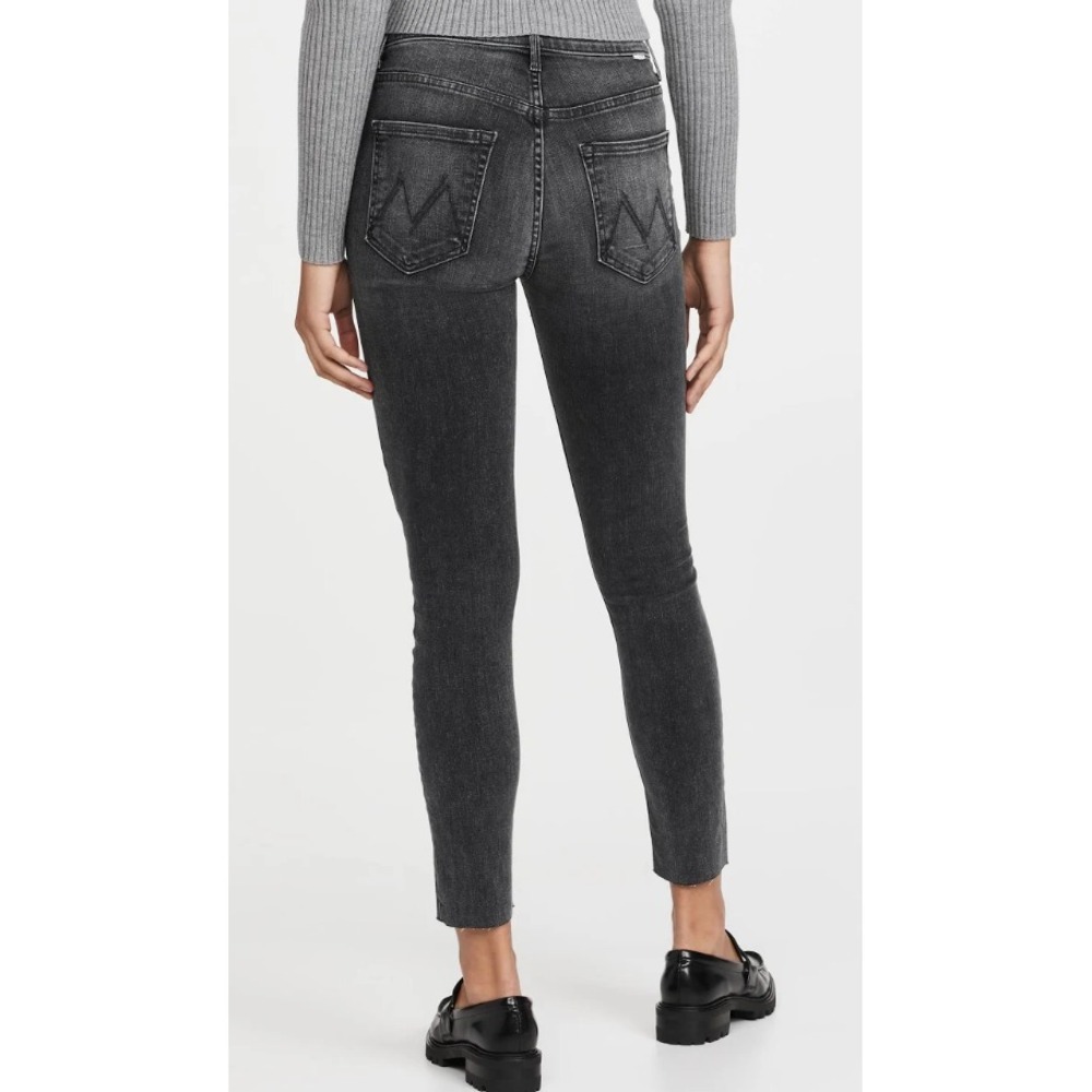 Mother The Stunner Ankle Fray Jeans in Friday the 13th Button Fly - Size 30